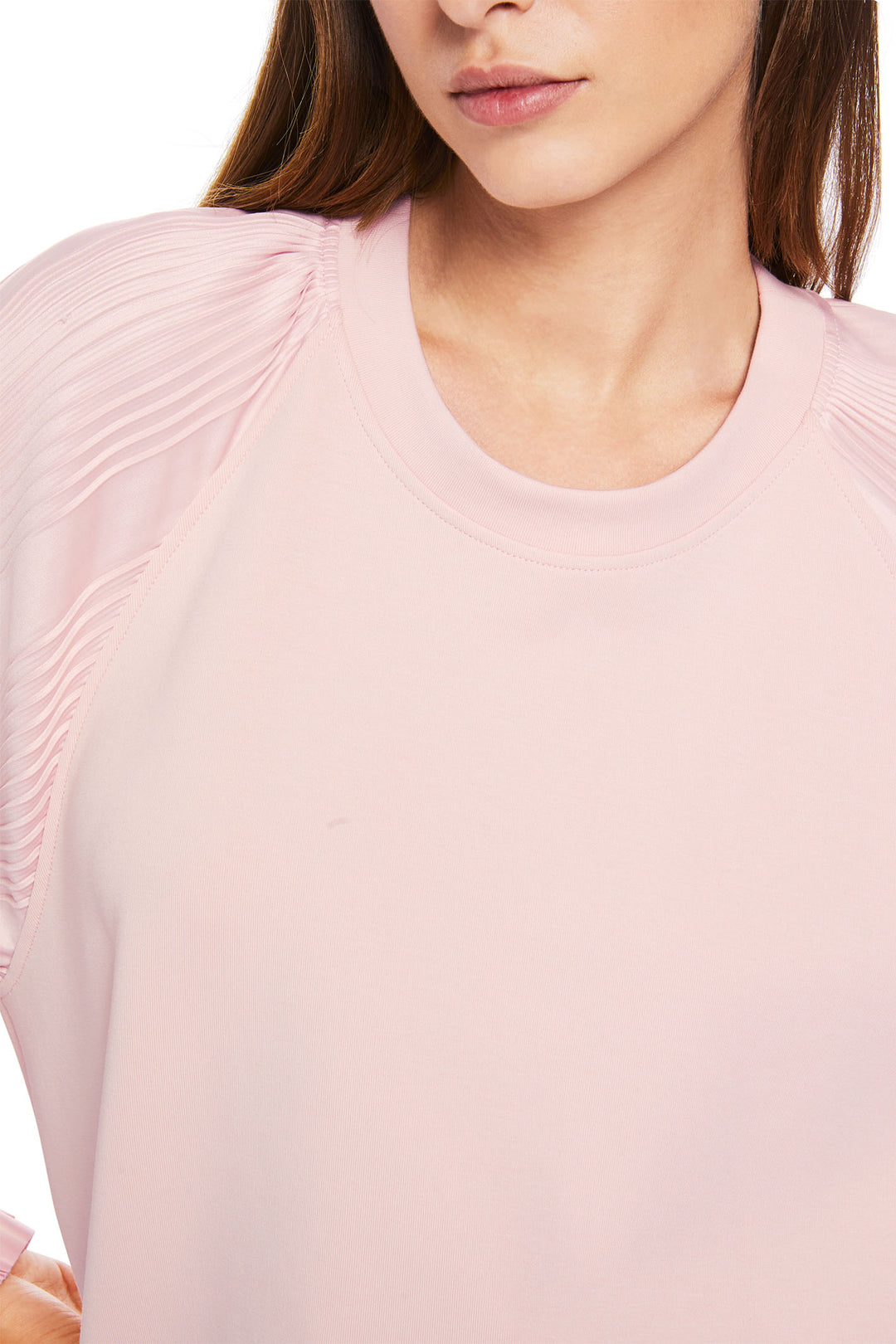 Marc Cain Sports Sweatshirt Top Rosewater Pink XS 44.01 J09 - Olivia Grace Fashion