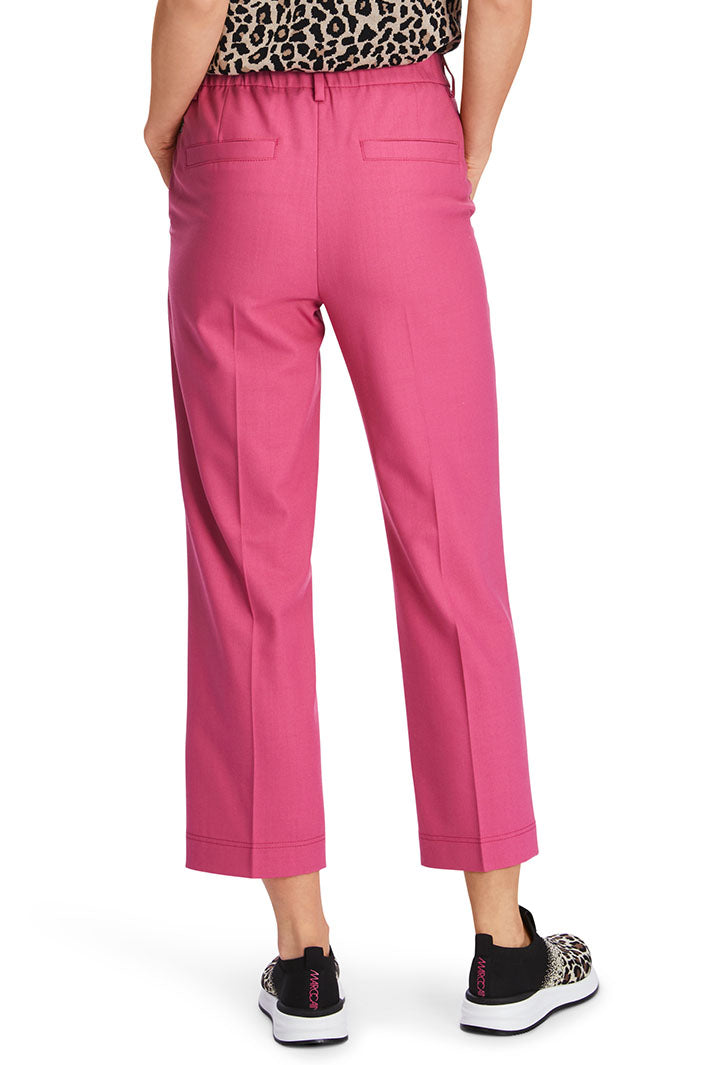 Marc Cain Sports Trousers Cropped Dragon Fruit Pink XS 81.16 W46 244 Olivia Grace Fashion