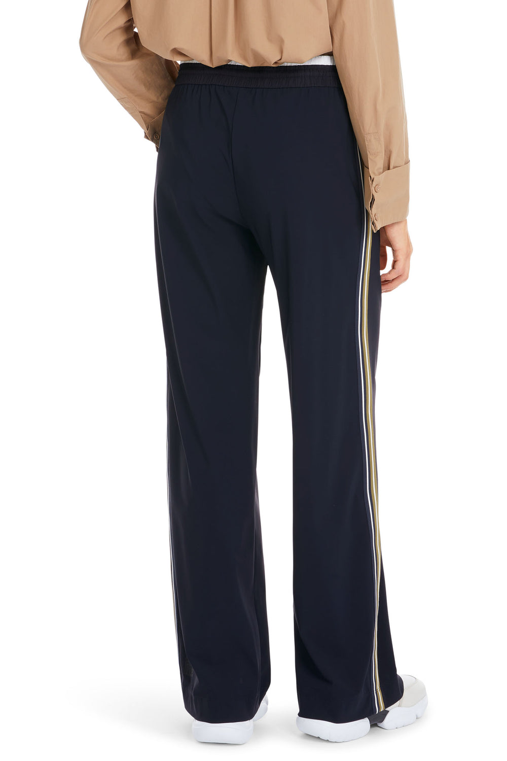 Marc Cain Sports Trousers Jersey Navy YS 81.41 J40 394 - Olivia Grace Fashion