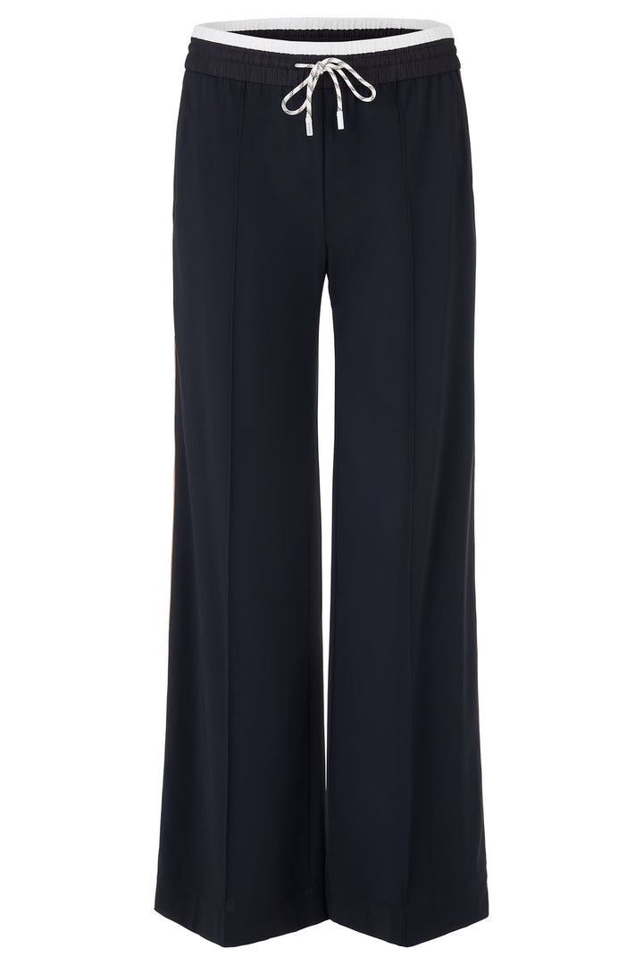 Marc Cain Sports Trousers Jersey Navy YS 81.41 J40 394 - Olivia Grace Fashion