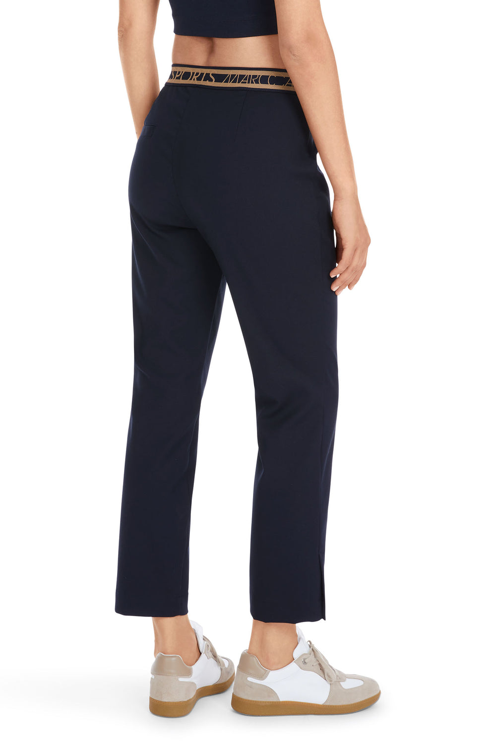 Marc Cain Sports Trousers Navy Rethink Together Sydney YS 81.12 W08 394 - Olivia Grace Fashion