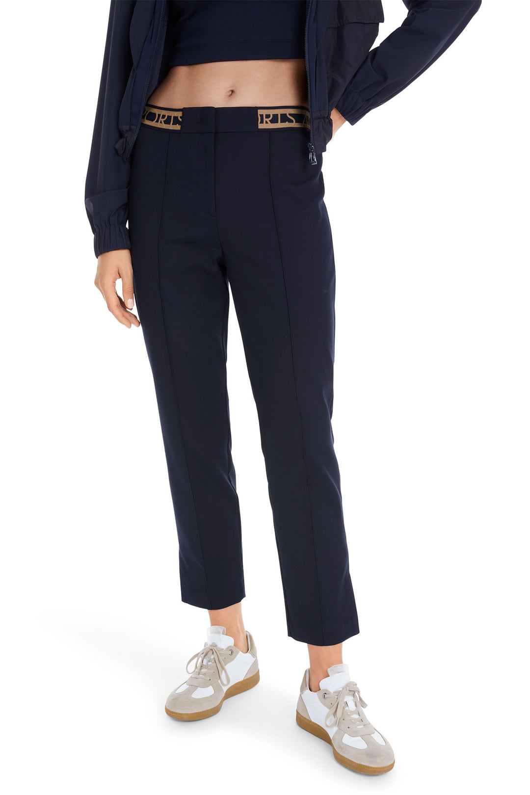 Marc Cain Sports Trousers Navy Rethink Together Sydney YS 81.12 W08 394 - Olivia Grace Fashion