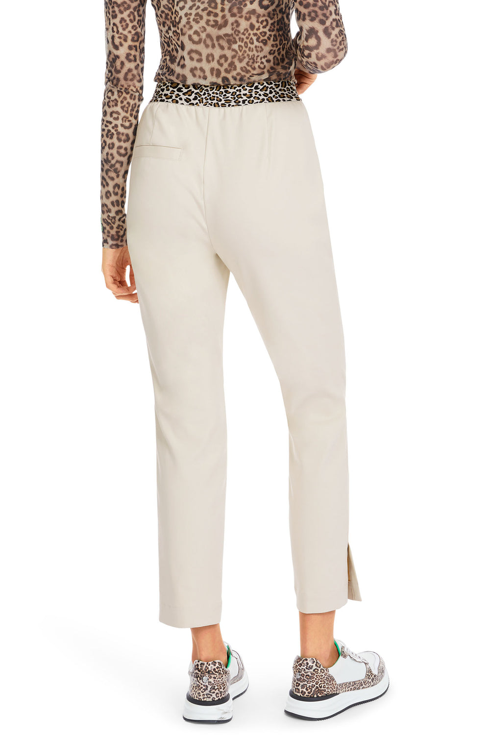 Marc Cain Sports Trousers Soft Stone YS 81.12 W08 183 - Olivia Grace Fashion