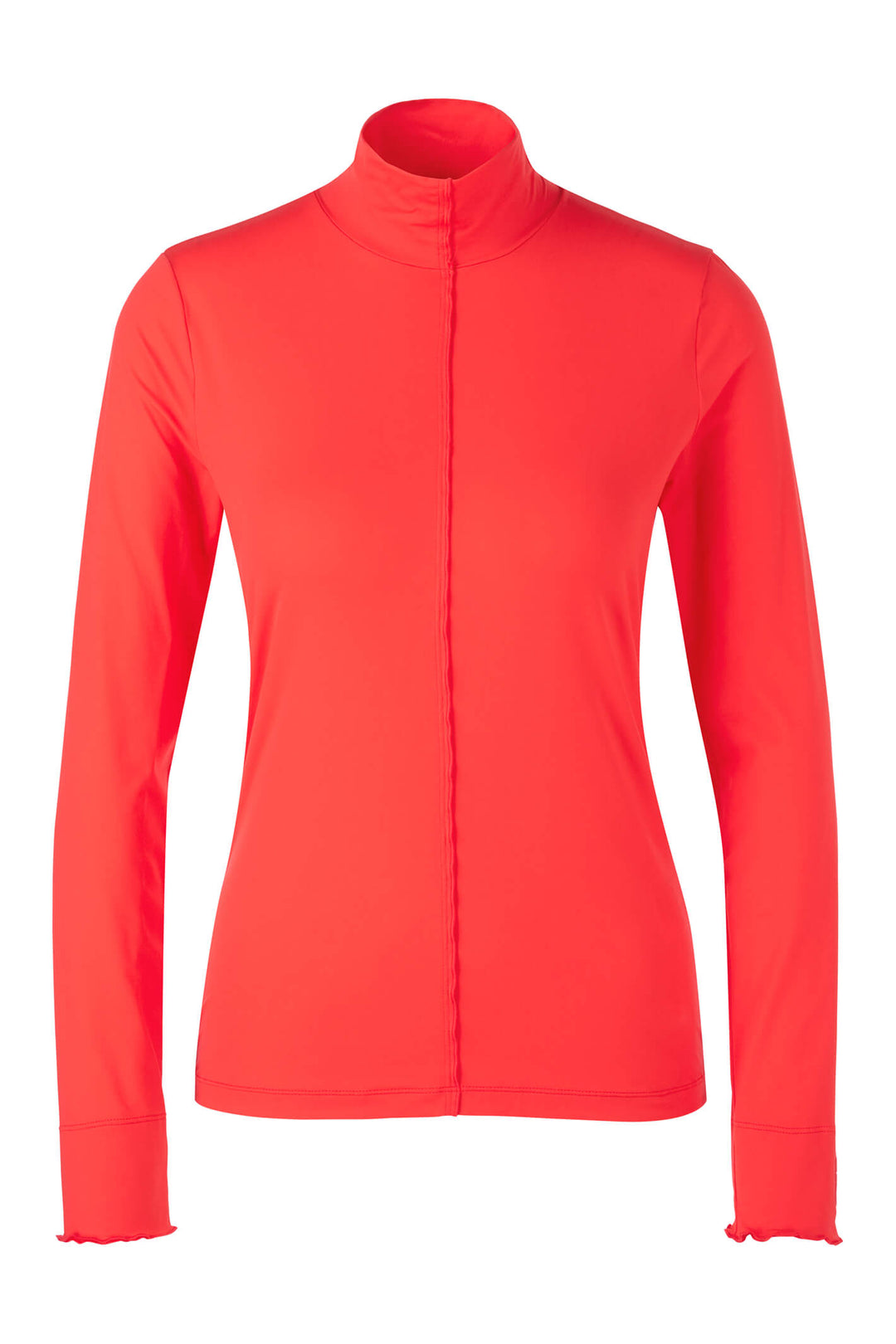 Marc Cain Sports VS 48.27 J18 278 Campari Orange Long Sleeve T-Shirt - Olivia Grace Fashion