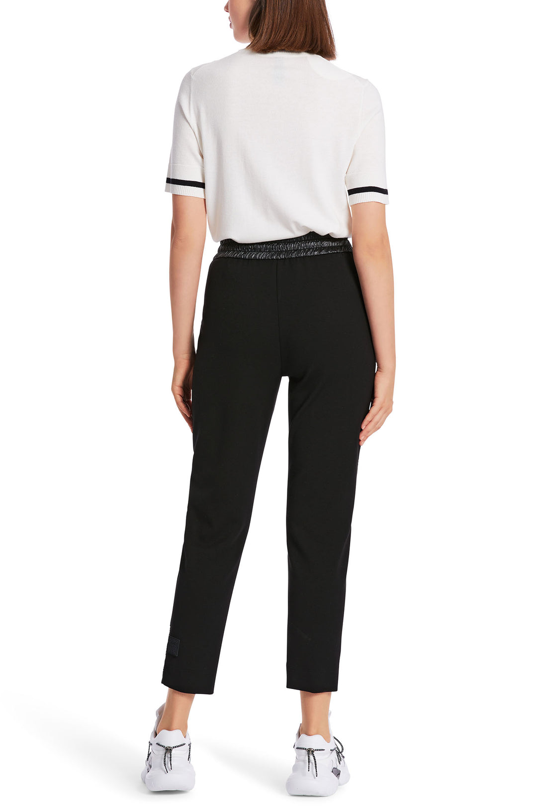 Marc Cain Sports WS 81.38 J06 900 Black Rhodos Trousers - Olivia Grace Fashion