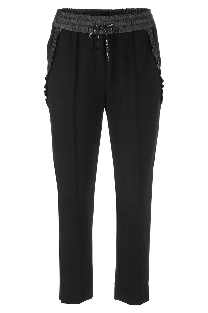 Marc Cain Sports WS 81.38 J06 900 Black Rhodos Trousers - Olivia Grace Fashion