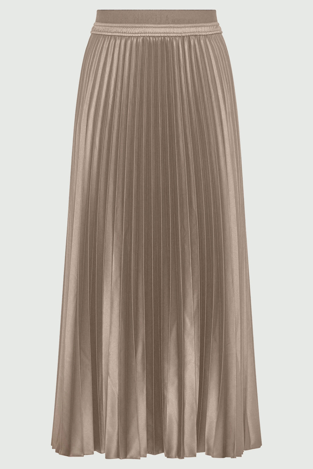 Marella Agente1 Pleated Maxi Skirt Turtledove Brown 2423106055200 - Olivia Grace Fashion