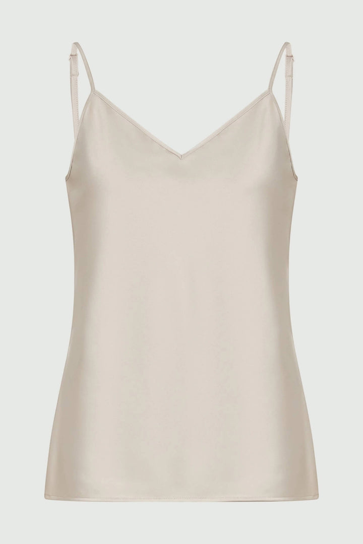 Marella Bengala 2331660139200 Natural Beige Camisole Top - Olivia Grace Fashion