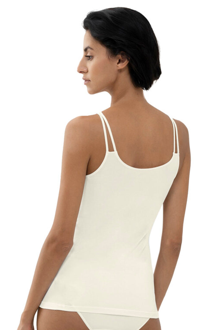 Mey 55200 Champagne Spaghetti Strap Vest Top - Olivia Grace Fashion