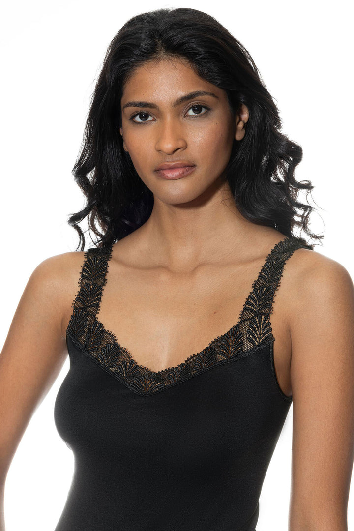 Mey Serie Emotion Elegance Black Cami Top 1110027 - Olivia Grace Fashion