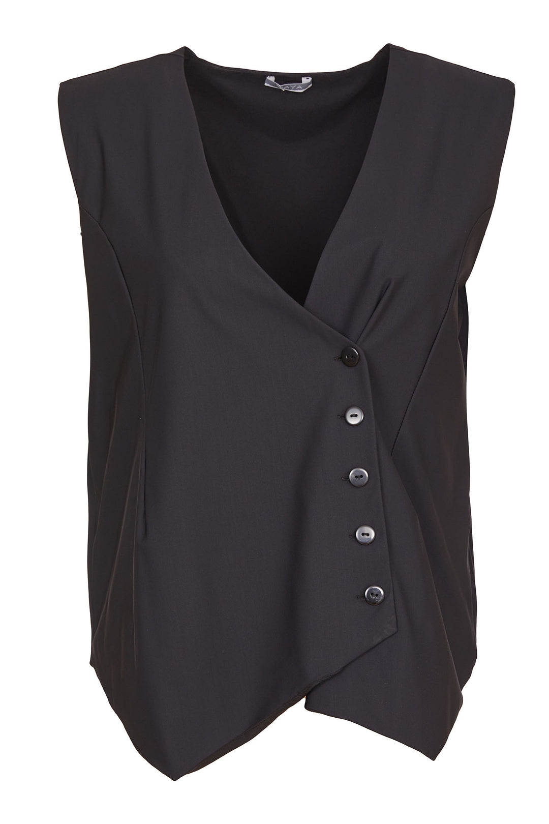 Naya Square Waistcoat Black NAW24136 - Olivia Grace Fashion