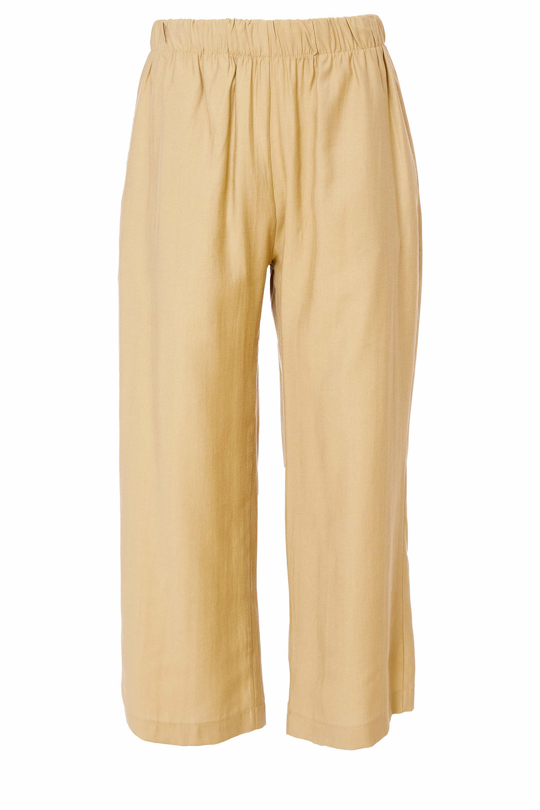 Naya Trousers Sand Brown Pull-On NAS25243 73 - Olivia Grace Fashion