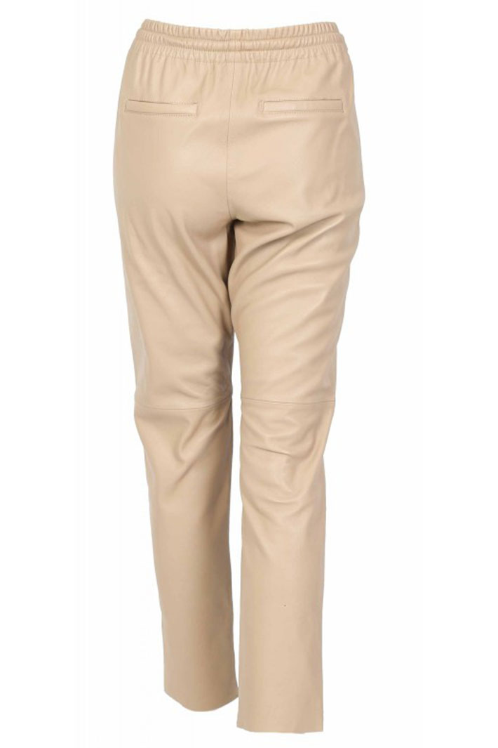 Oakwood 63641 Gift 0625 Dark Beige Leather Joggers