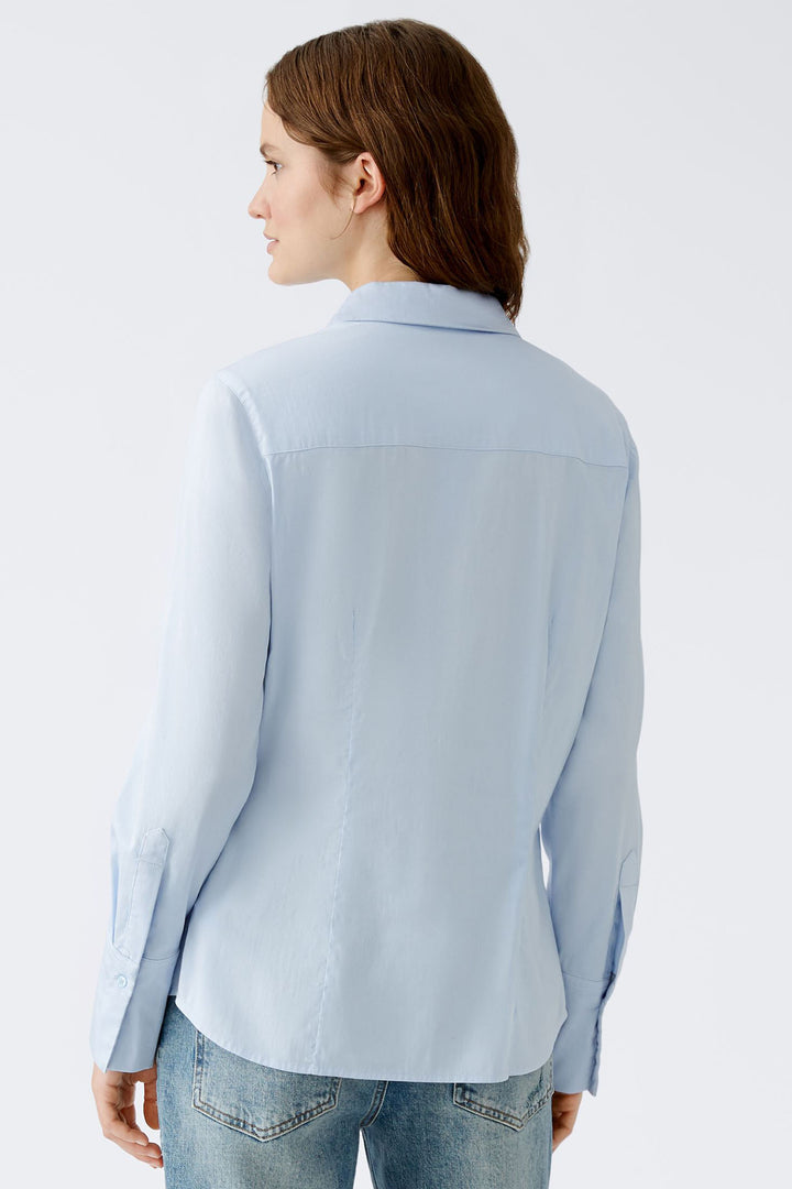 Oui Anuya Shirt Blouse Light Blue 89101-5160 - Olivia Grace Fashion