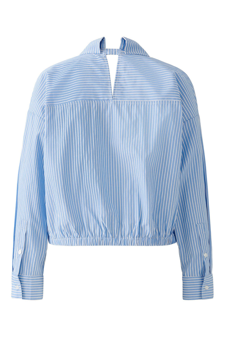 Oui Blouse Blue White Stripe 89888 0531 - Olivia Grace Fashion