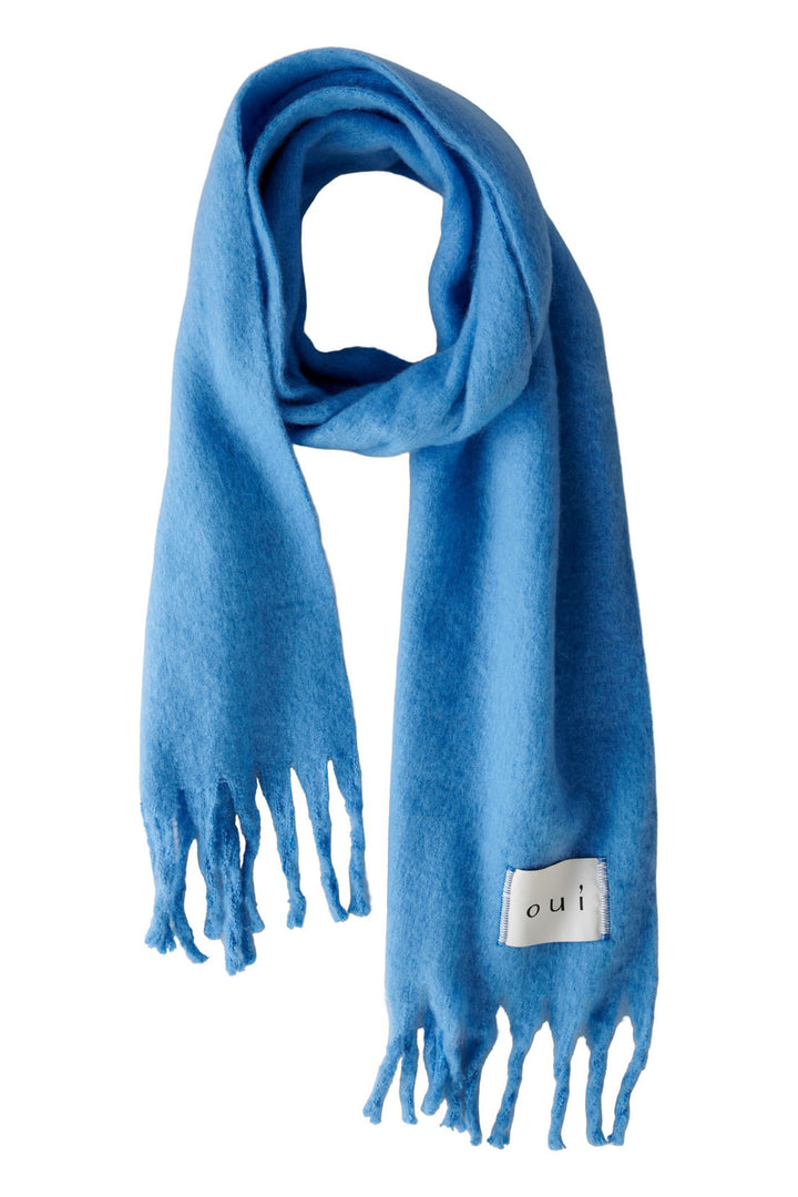 Oui Scarf Cornflower Blue 89261-5340 - Olivia Grace Fashion