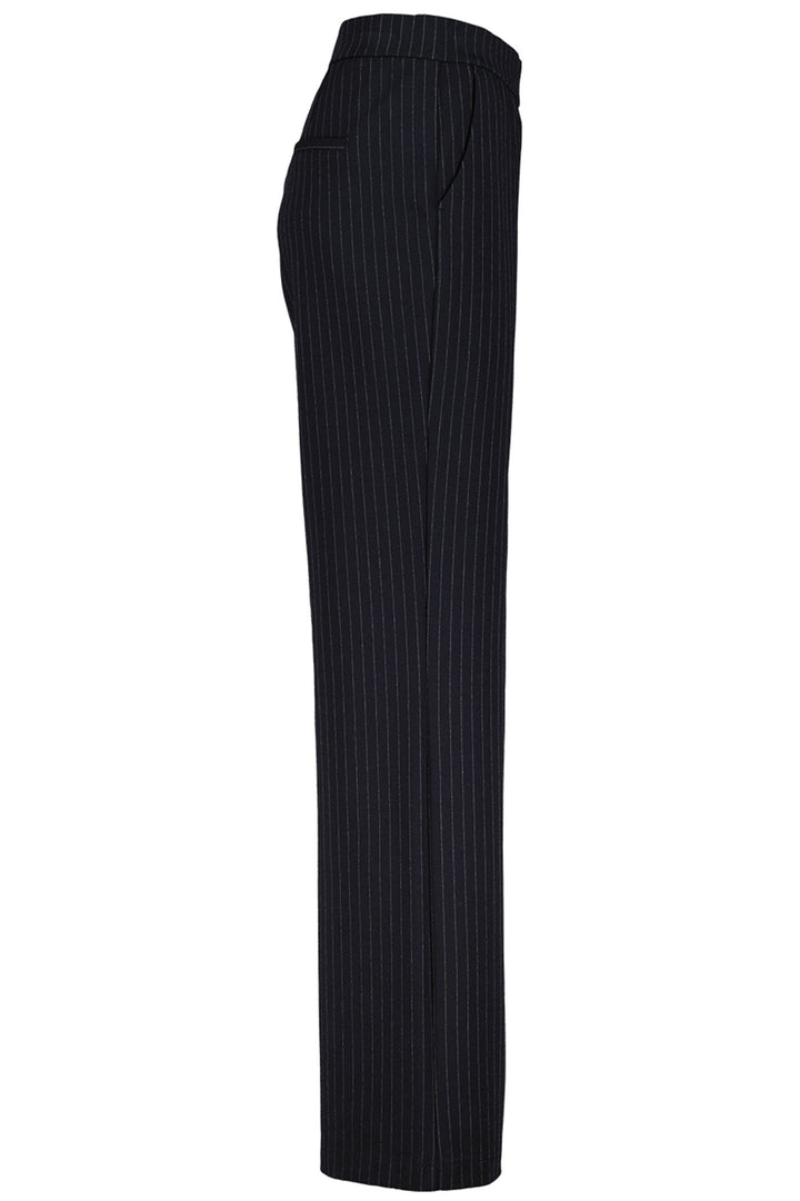 Red Button Collete Trousers Black Punta Pinstripe SRB4310 - Olivia Grace Fashion