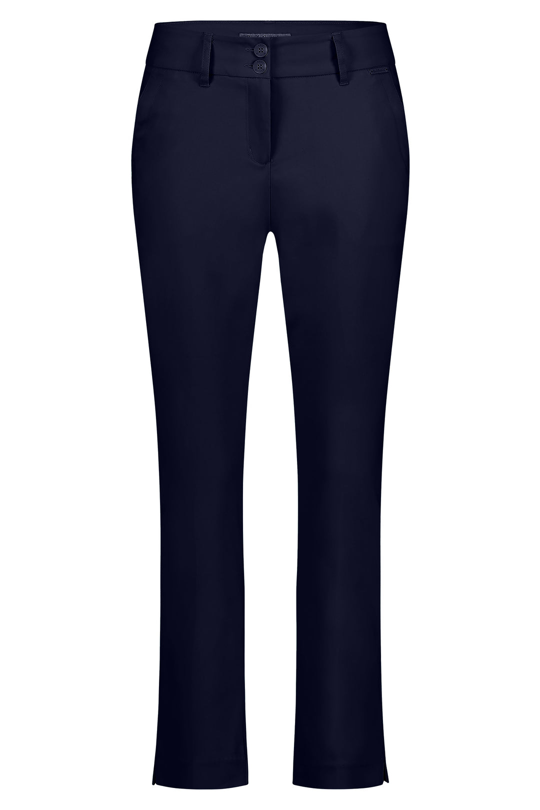 Red Button Diana Cropped Trousers Smart Colour Navy SRB4493 - Olivia Grace Fashion