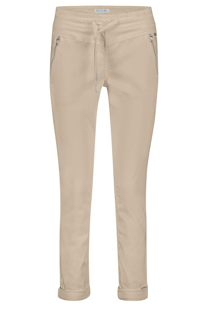 Red Button SRB3936 Sand Tessy Crop Jogger Trousers - Olivia Grace Fashion