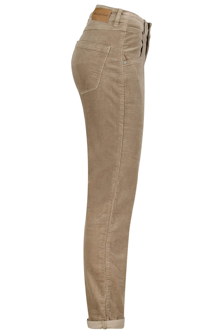 Red Button SRB4084 Sienna Taupe Corduroy Trousers - Olivia Grace Fashion