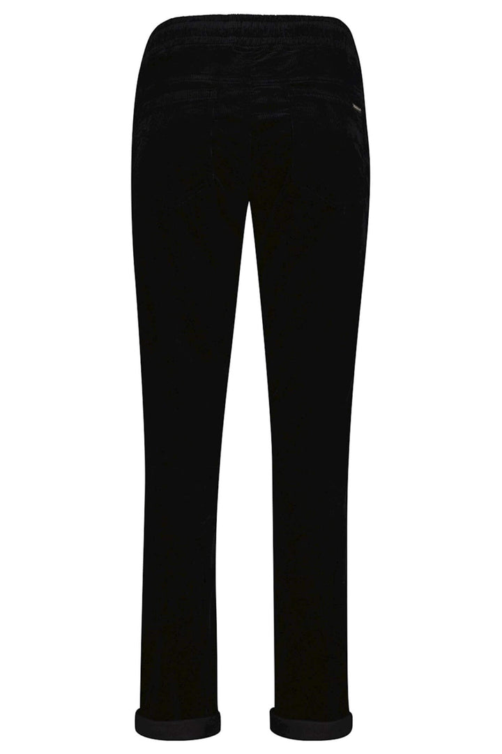 Red Button SRB4142 Tessy Black Corduroy Pull-On Trousers - Olivia Grace Fashion
