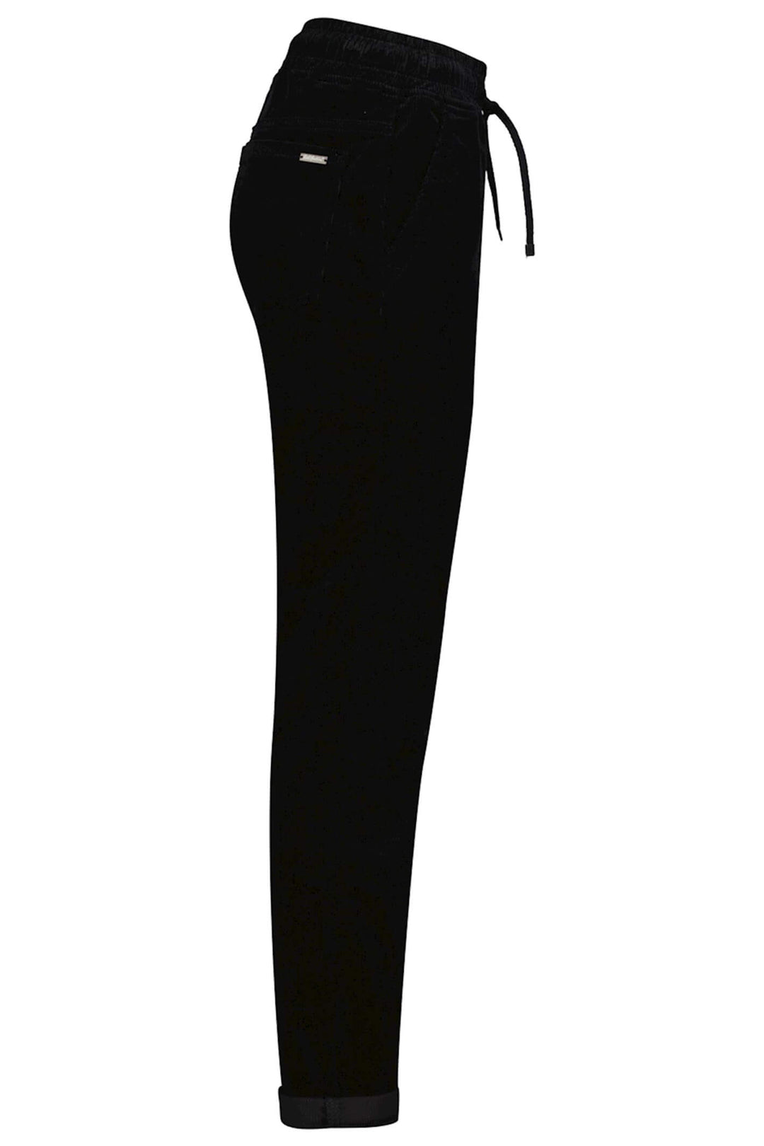 Red Button SRB4142 Tessy Black Corduroy Pull-On Trousers - Olivia Grace Fashion