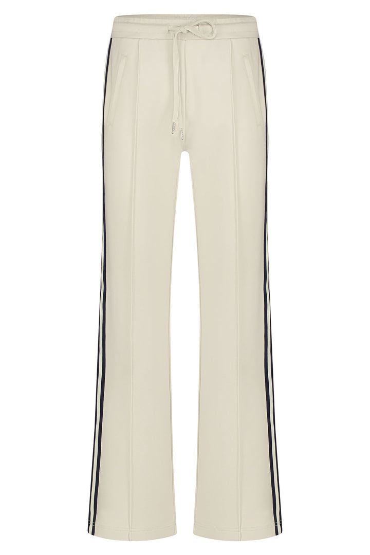 Red Button SRB4482B  Colette Trousers Punta Drawstring With Sidetape Kit Cream - Olivia Grace Fashion