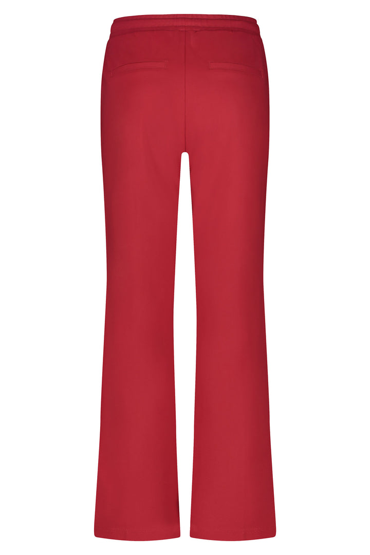 Red Button SRB4482B Red Colette Trousers Punta Drawstring With Sidetape - Olivia Grace Fashion