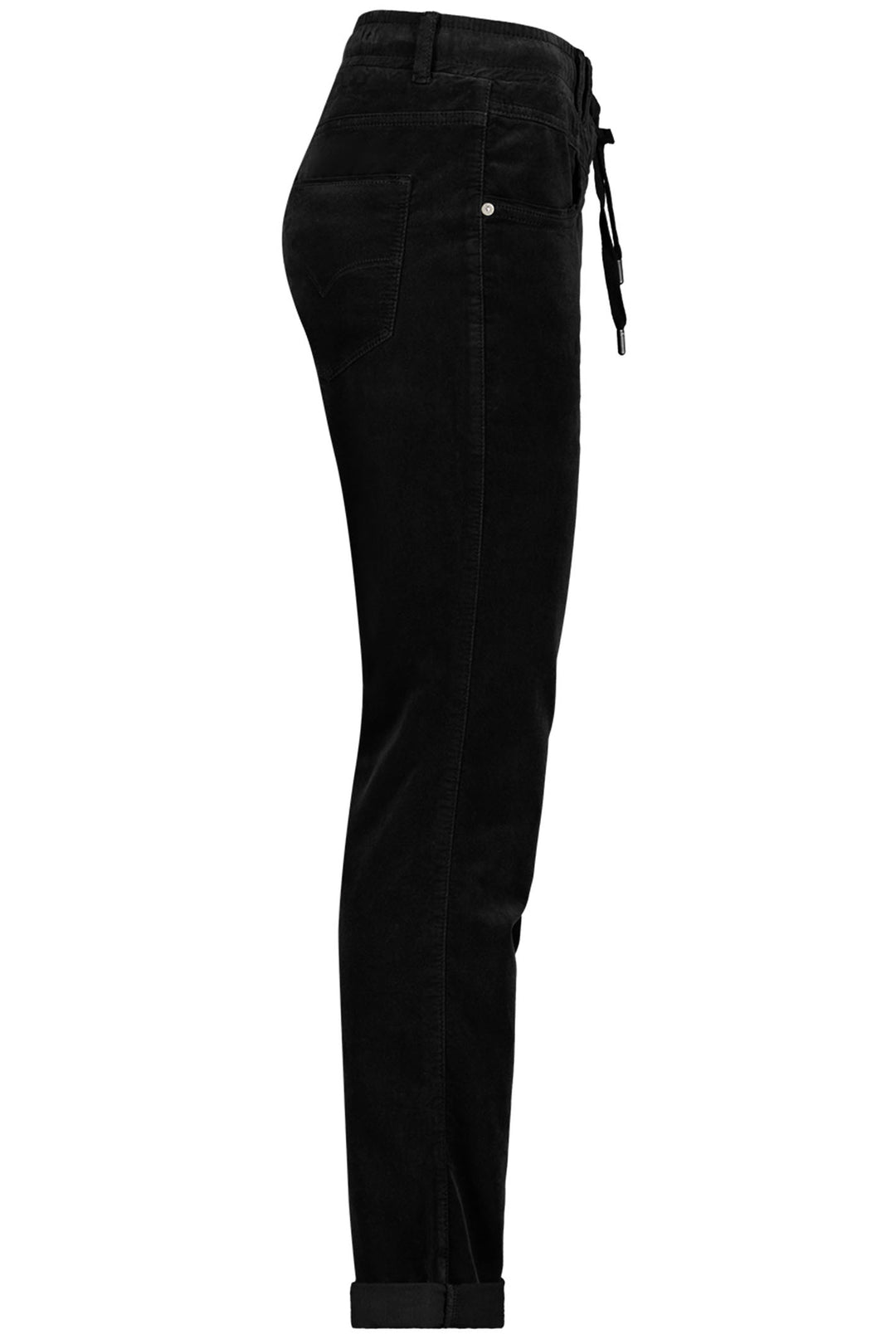 Red Button Tessy Velvet Trousers Black SRB4322 - Olivia Grace Fashion