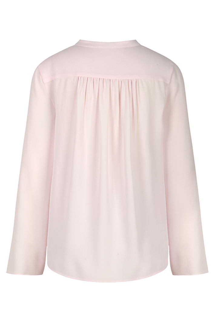 Riani Blouse Laced Tie Neck Lotus Pink 535290-2673 - Olivia Grace Fashion