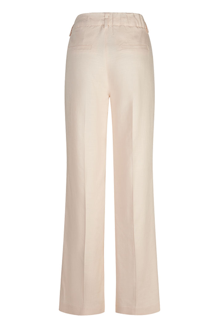 Riani Trousers Fresco Fiammato Wide Fit Blé Cream 533290-4355-802 - Olivia Grace Fashion