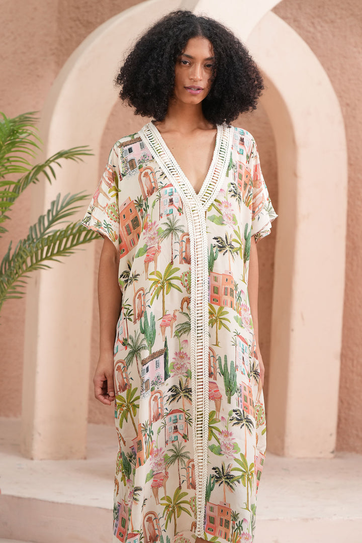 Stella Moretti Dress Aza Moroccan Mule - Olivia Grace Fashion