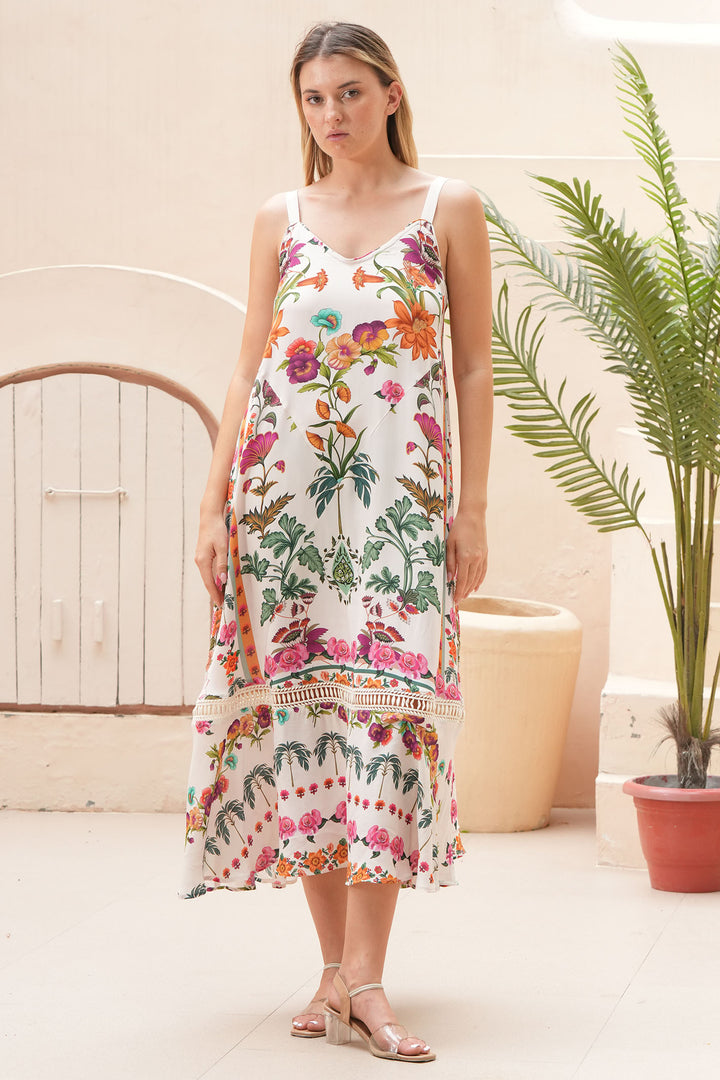 Stella Moretti Dress Samaira Paradiso Floreale - Olivia Grace Fashion