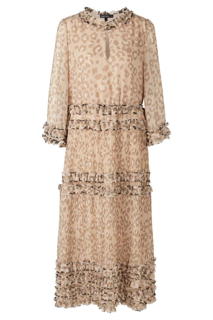 Marc Cain Collection UC 21.35 W36 Brown Animal Print Dress | Olivia ...
