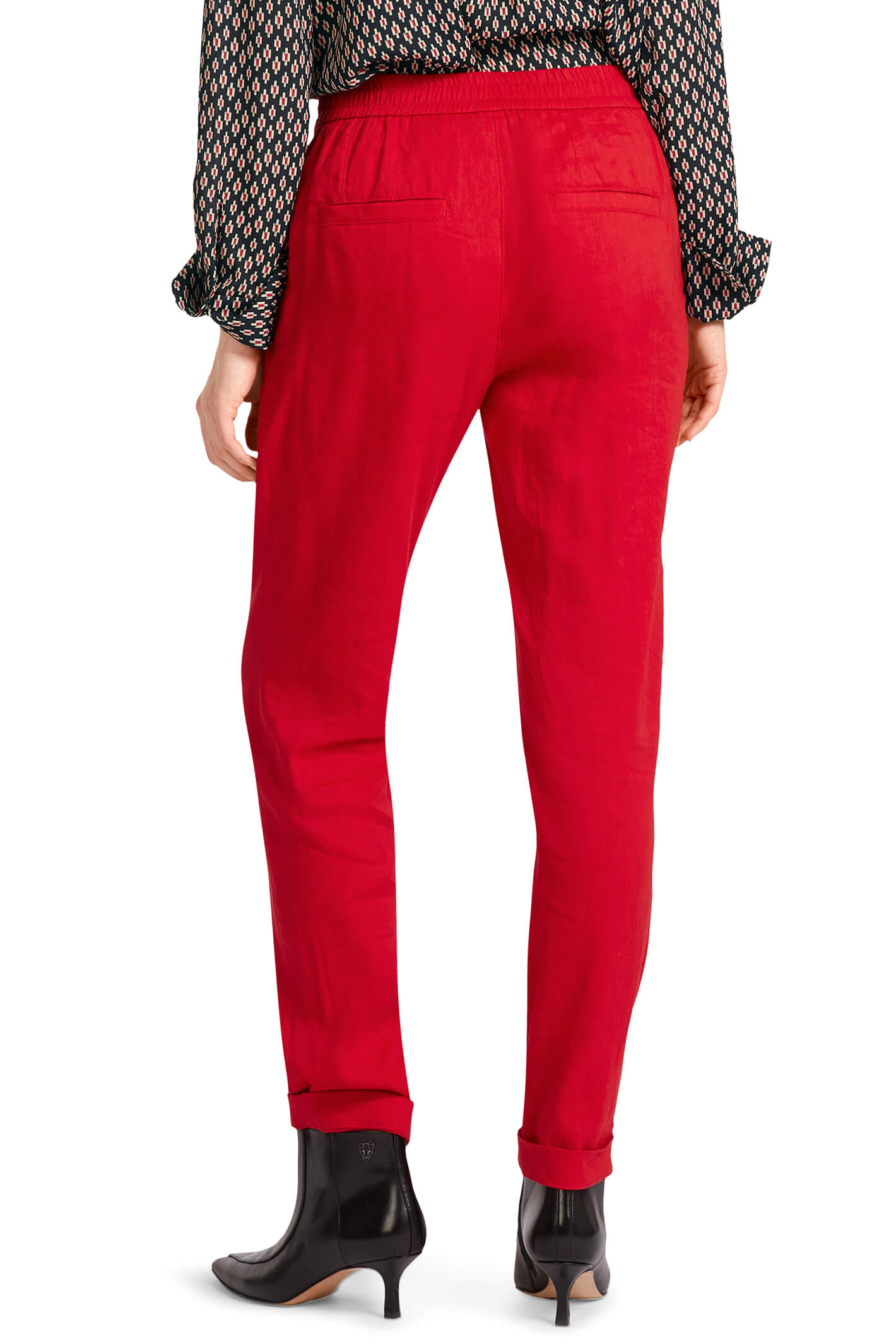 Moschino Classic Deep Red Trouser For Sale at 1stDibs | red trouser pants