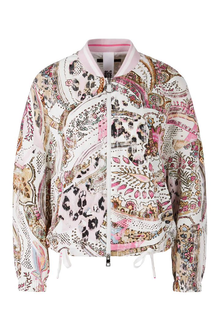 Marc Cain Sports US 31.04 W50 Light Lavender Print Jacket - Olivia Grace Fashion