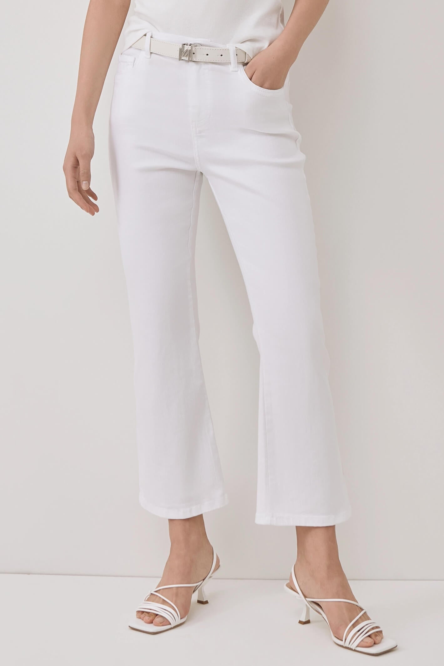 White crop jeans hot sale uk