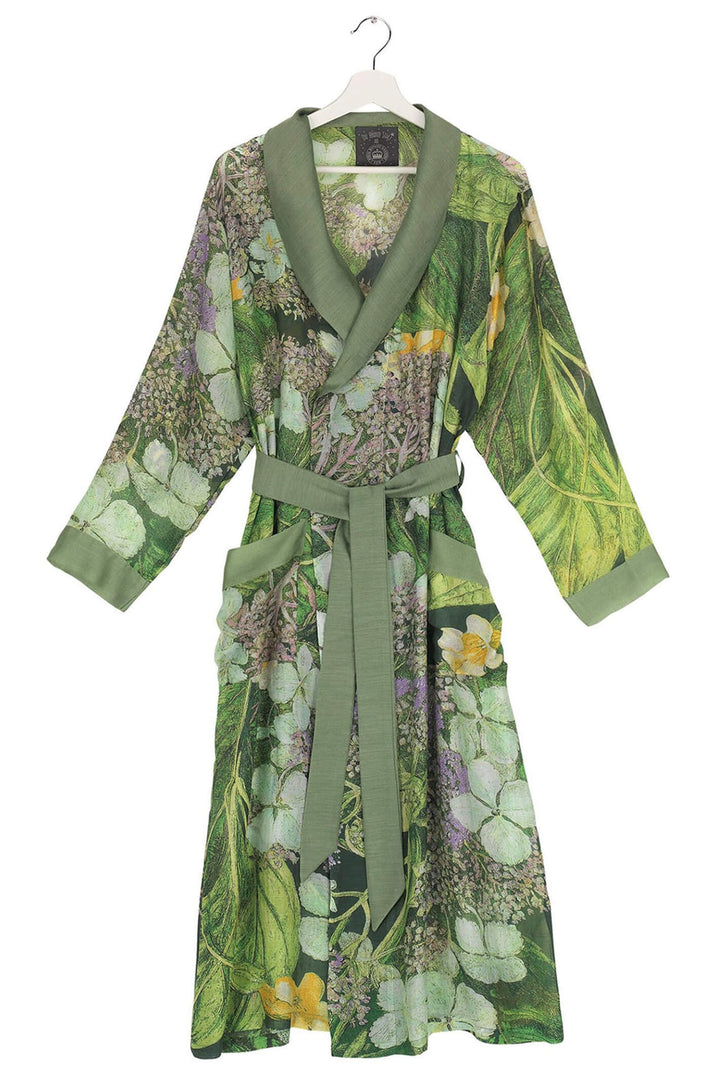 One Hundred Stars Kew Hydrangea Lime Gown - Olivia Grace Fashion