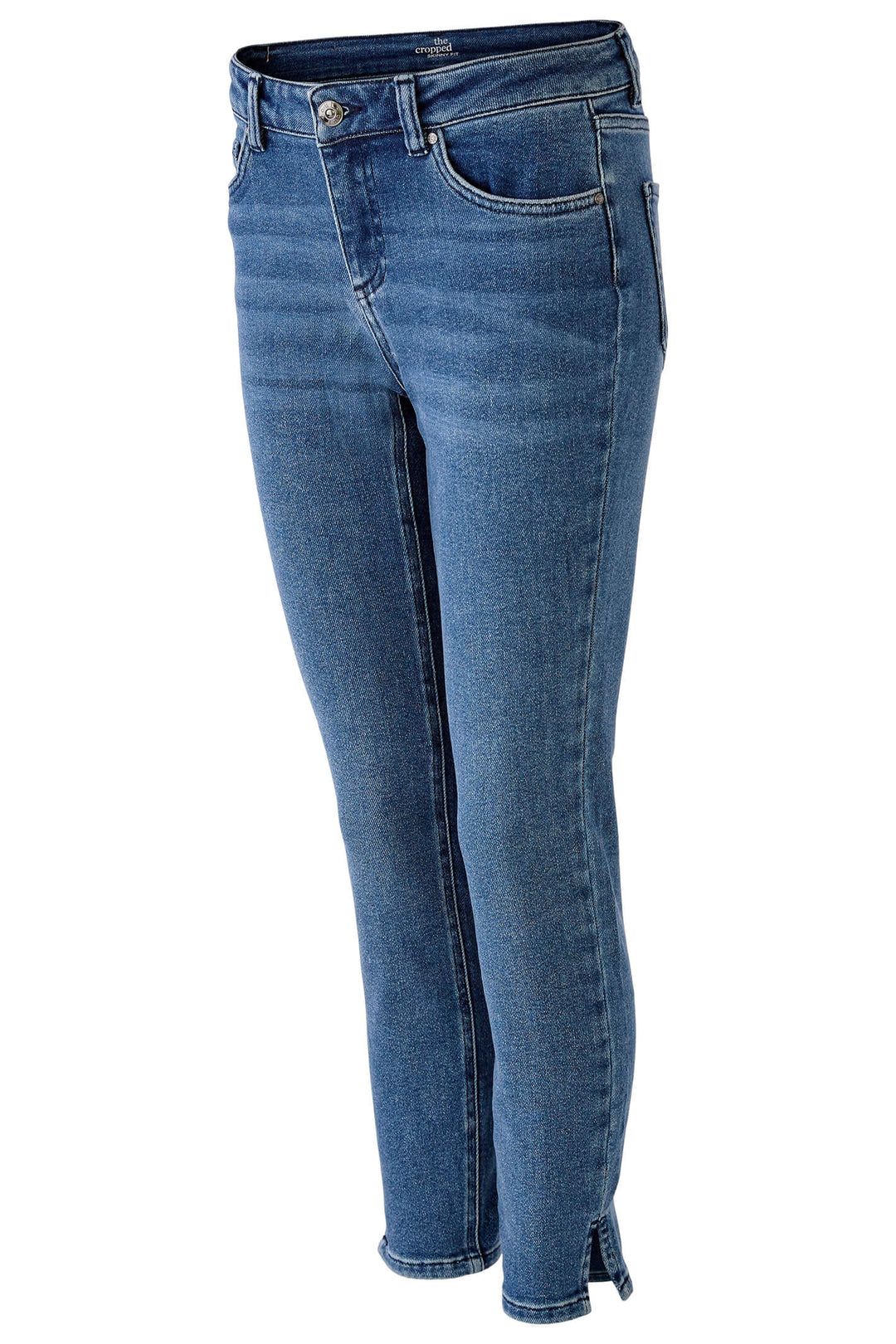 Oui 76130 Dark Blue Denim Jeans - Olivia Grace Fashion