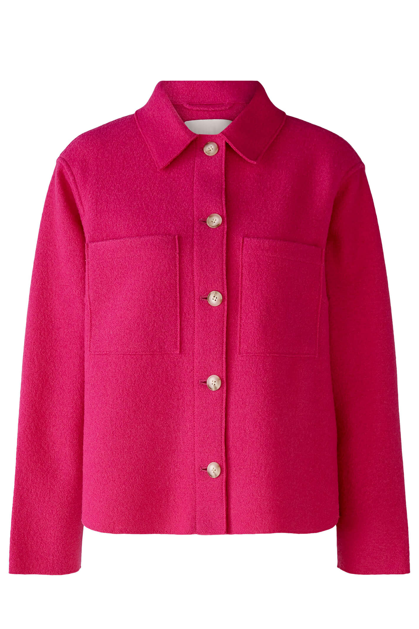 Oui 79047 Pink Shacket Jacket