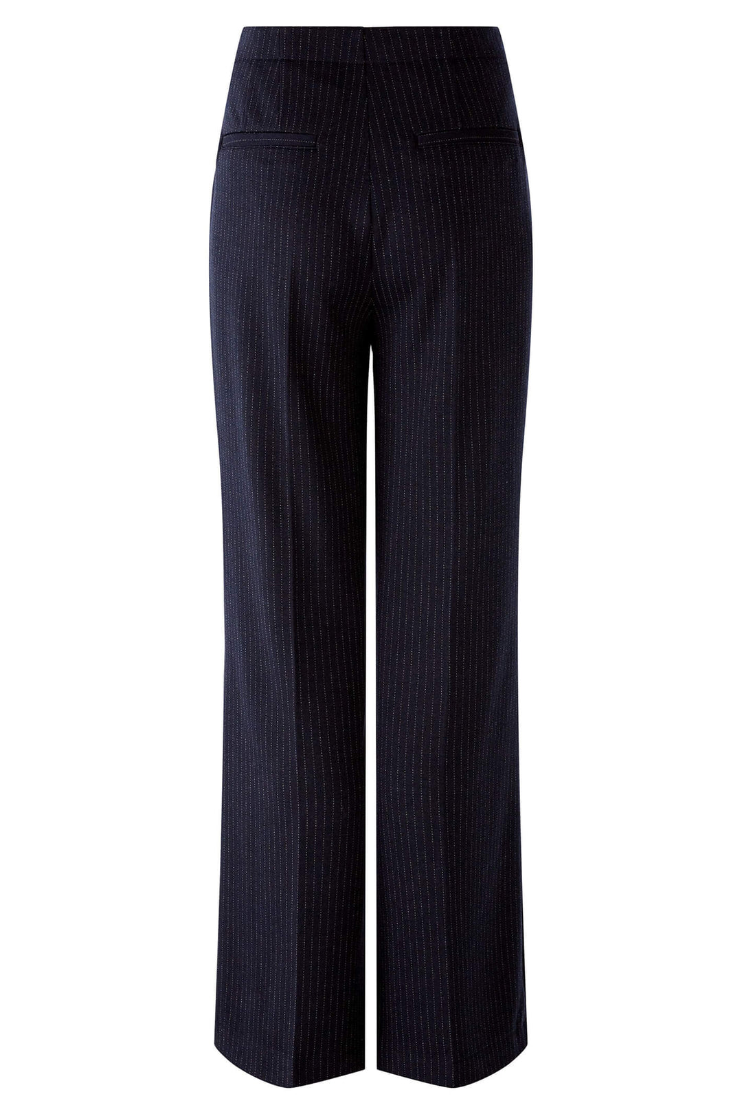 Oui 79812 Navy Grey Pinstripe Trousers | Olivia Grace – Olivia Grace ...