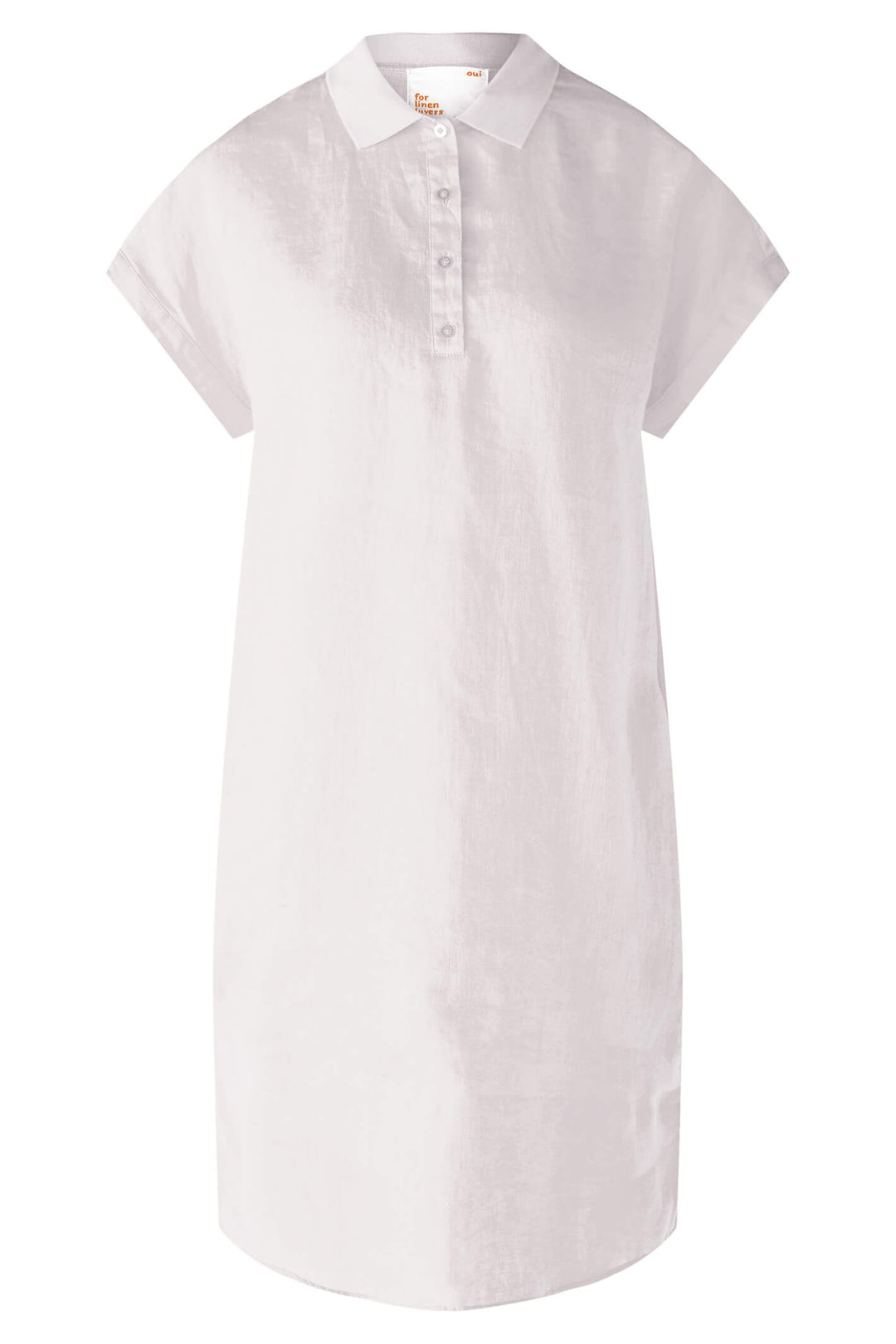 Oui Dress 78897 Optic White Dress - Olivia Grace Fashion