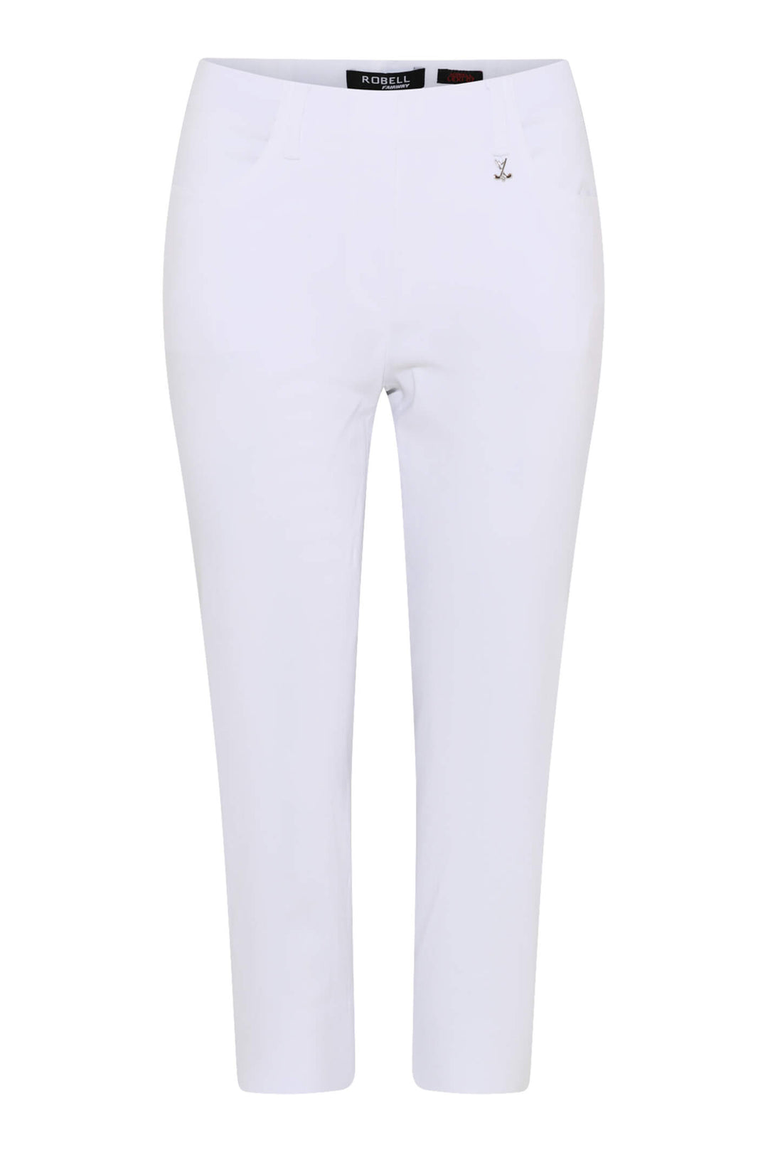 Robell Lexi 07 White Golf Capri Pants 52677 5499 – Olivia Grace